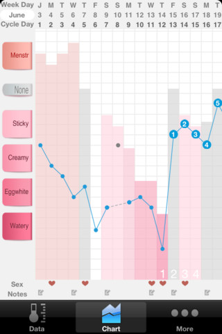 Kindara Chart