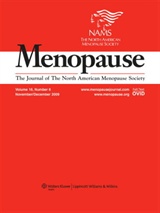 Cover of journal MENOPAUSE